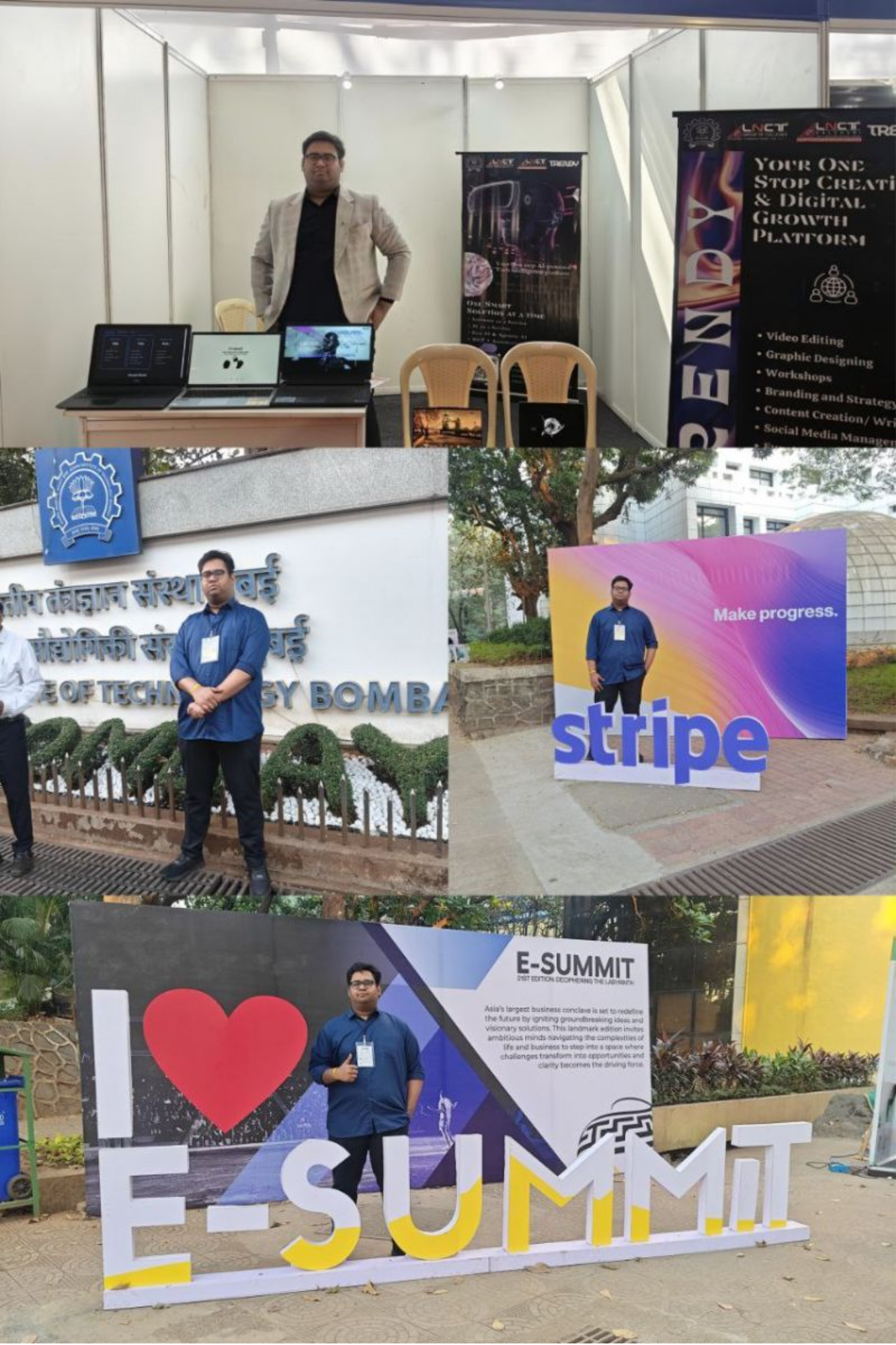TRENDY – IIT Bombay 21st E-Summit Startup Expo achievement